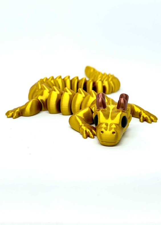 Дракон Золотий (36 см)