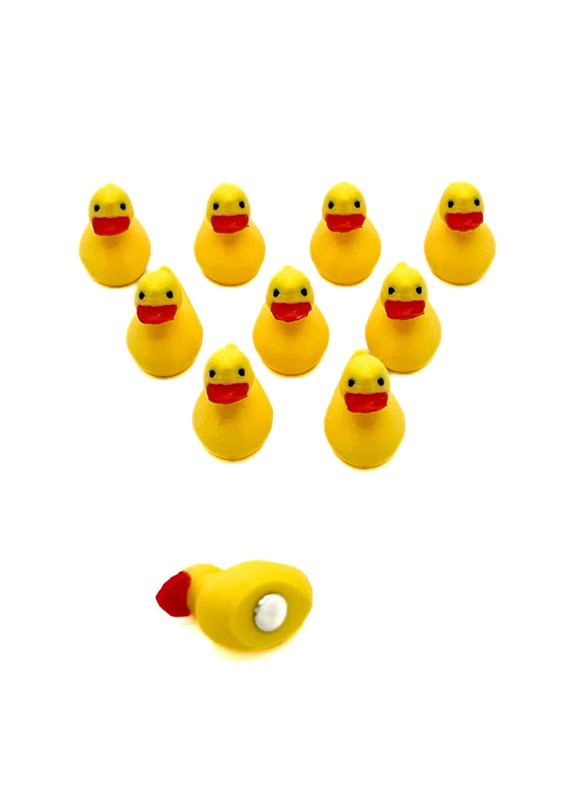 Магнітні каченята (10 шт.) – Набір для яскравих нотаток!